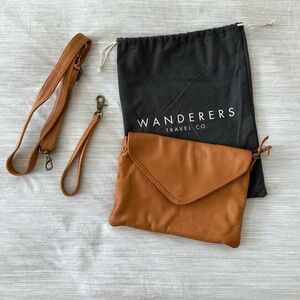 Wanderers Travel Co Crossbody Bag, NWOT